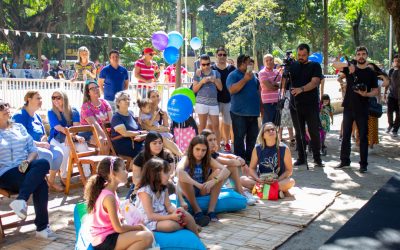 Evento Hosb e Criança Esperança no Campo de São Bento.
